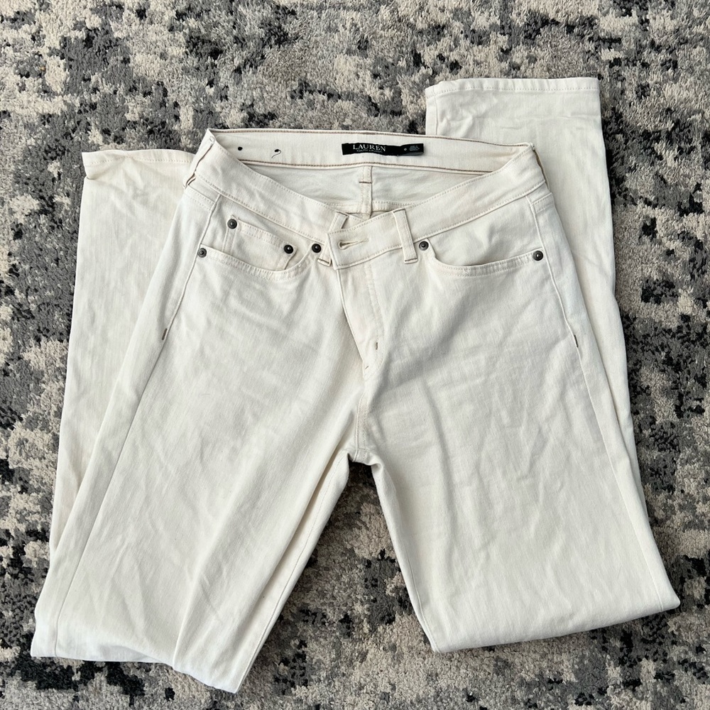 Lauren by Ralph Lauren size 6 Light Khaki Pants